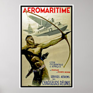 Póster Afromarino