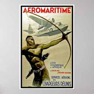 Póster Afromarino