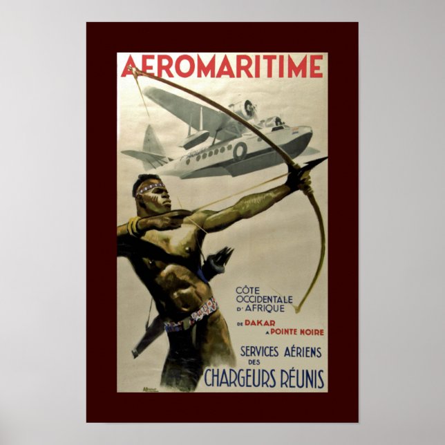Póster Afromaritime (Frente)