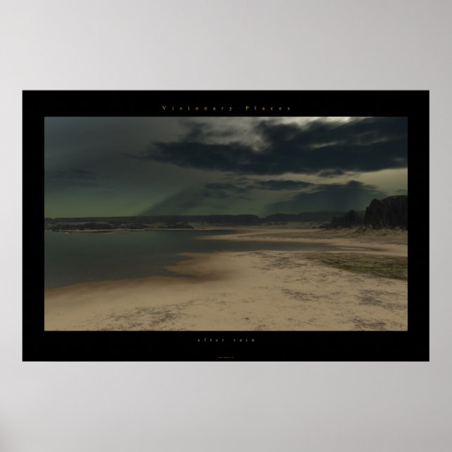 Póster after rain (Frente)