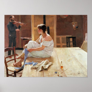 Póster After the Pose, 1884