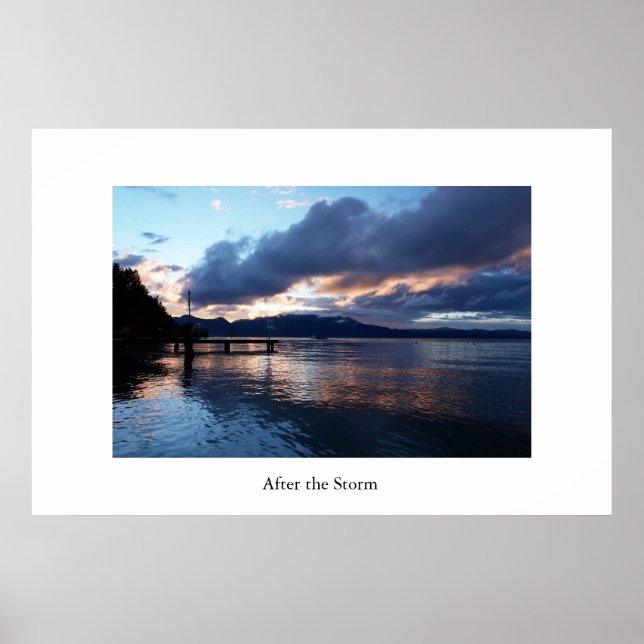 Póster After the Storm (Frente)