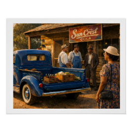 Póster Afternoon at the Old Country Store