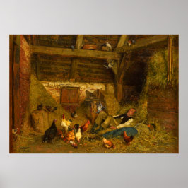 Póster Afternoon Nap the Threshing Floor Jutz Feddersen 