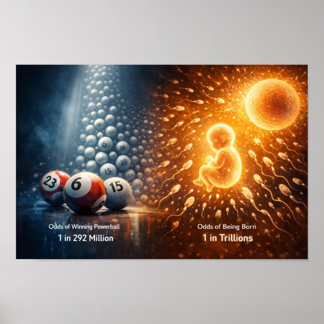 Póster Against Impossible Odds (Frente)