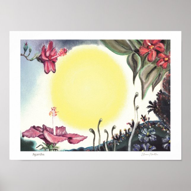 Póster Agartha (Frente)
