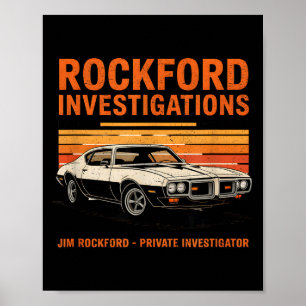 Póster Agencia de detectives Rockford - Archivos de Rockf