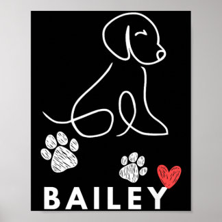 Póster Agencia Nasogubernamental del perro Bailey