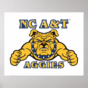 Póster Agencias de A&T de CN   Bulldog Aggie