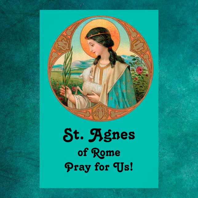 Póster Agnes de Roma (BK 006) 24"x36" (Subido por el creador)