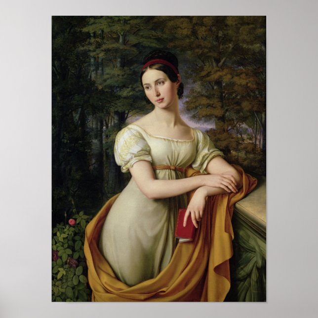 Póster Agnes Rauch , 1825 (Frente)