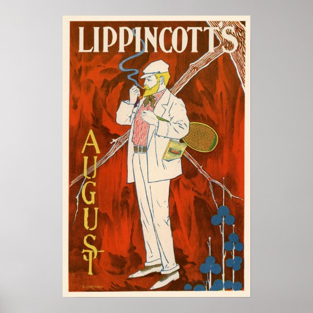 Póster Agosto de Lippincott (Frente)