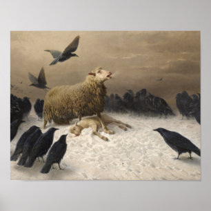 Póster Agosto Friedrich Schenck - Anguila