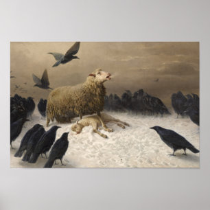 Póster Agosto Friedrich Schenck - Anguila