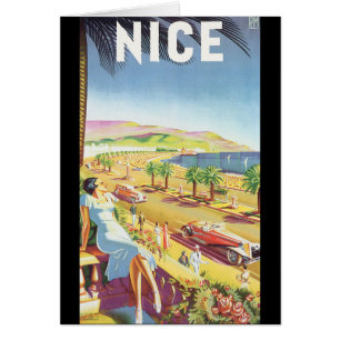 Poster agradable del viaje del vintage