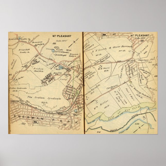 Póster Agradable, Nueva York 3 (Frente)