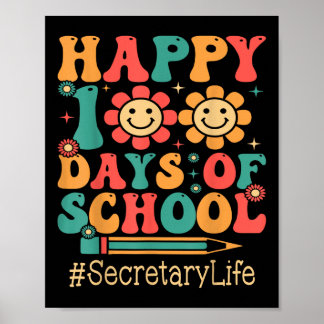 Póster Agradece al Secretario por su 100° Día del Colegio