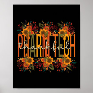 Póster Agradecimiento a la tecnologista de farmacia Pharm