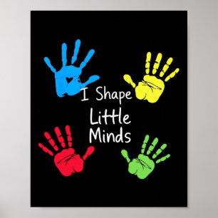 Póster Agradecimiento a los maestros de Teaching Little M