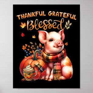 Póster Agradecimiento Agradecimiento de la Granja Animal