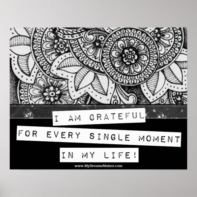 Póster Agradecimiento Agradecimiento Gracias Ilustración (Frente)