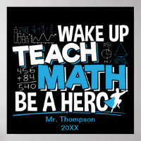 Agradecimiento al profesor de matemáticas - Enseña