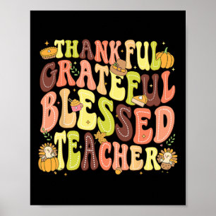 Póster Agradecimiento Día de Acción de Gracias al profeso