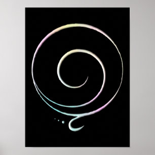 Póster Agradecimiento Pastel