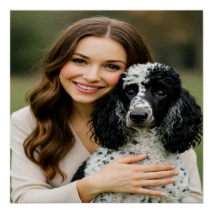 Póster Agregar foto de Poddle Personalizar Personalizació