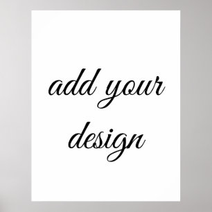 Póster agregar su diseño