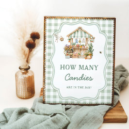 Póster Agricultores cultivados en el lugar comercializan 