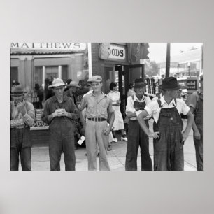 Póster Agricultores de Caruthersville, 1938