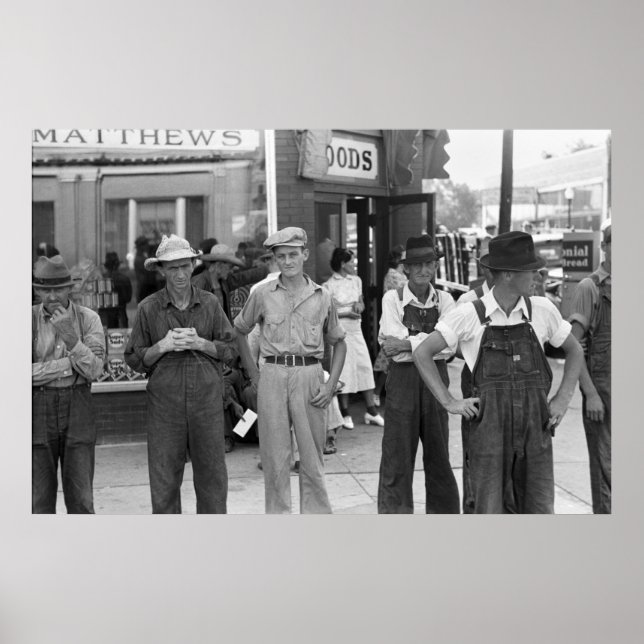 Póster Agricultores de Caruthersville, 1938 (Frente)