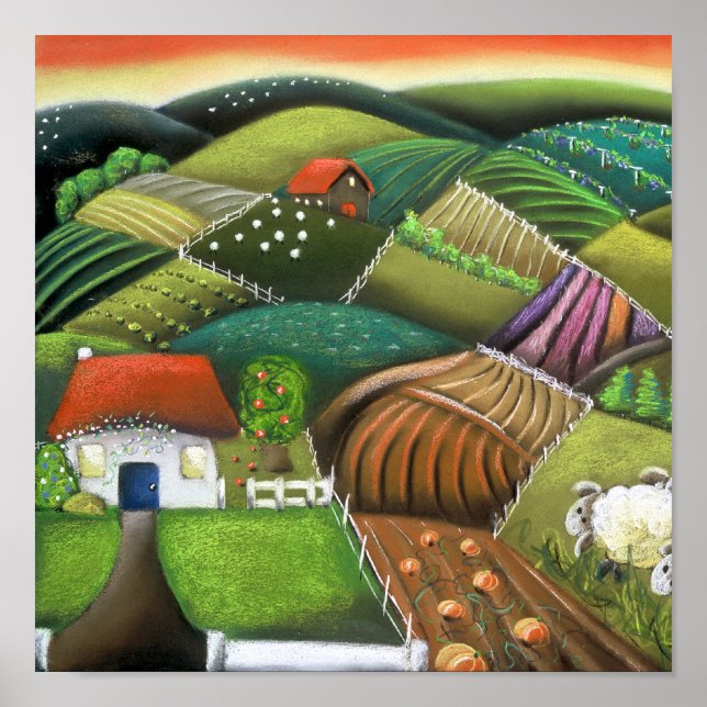 Póster Agricultura en Wairarapas (Frente)