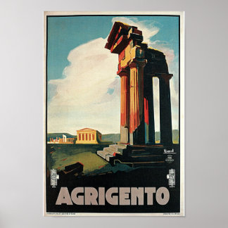 Póster Agrigento