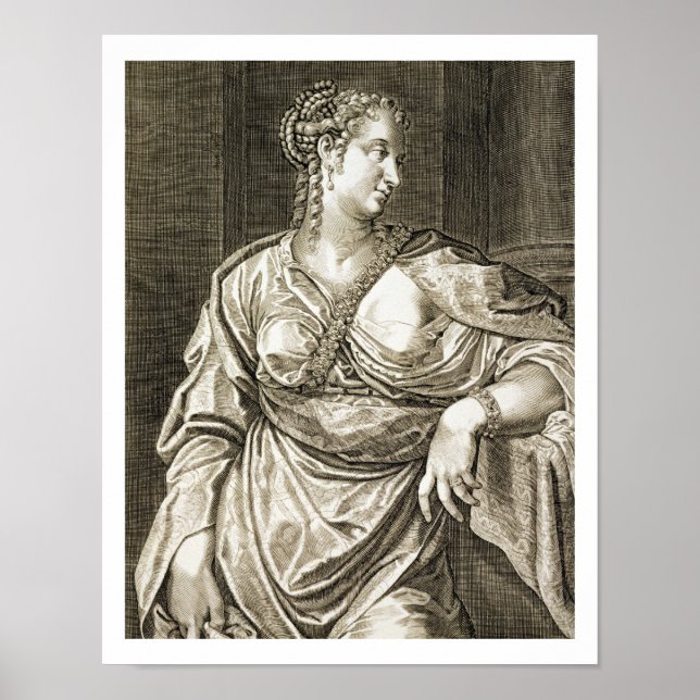 Póster Agrippina esposa de Tiberius (grabado) (Frente)