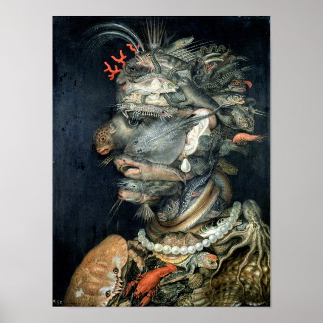 Póster Agua, (Frente)