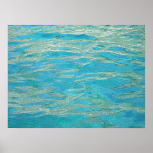 Póster Agua Aqua (Frente)
