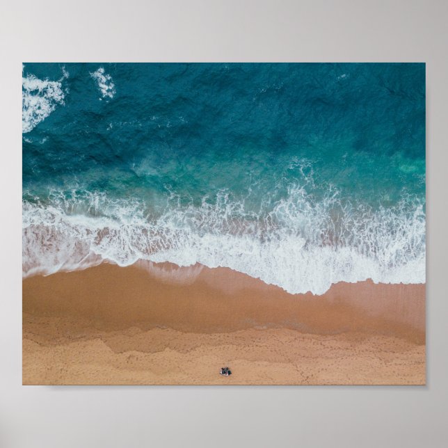 Póster Agua azul corporal (Frente)