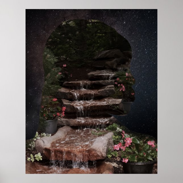 Póster Agua Corriente (Frente)