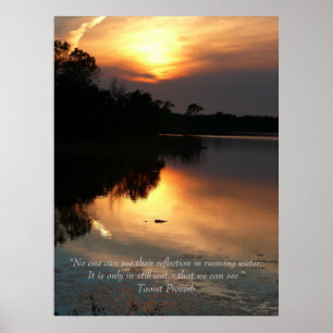 Póster Agua corriente - Poster