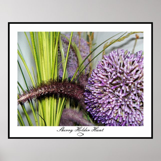 Póster Agua de Allium - Tamaño colosal (Frente)