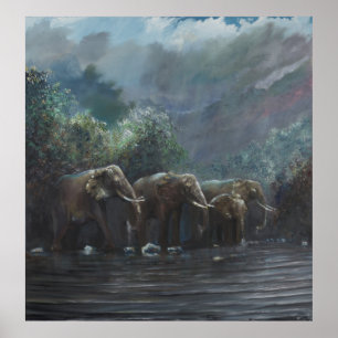 Póster Agua de bienvenida 1990