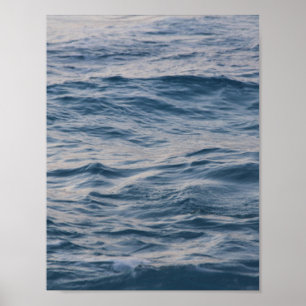 Póster Agua de mar en primer plano