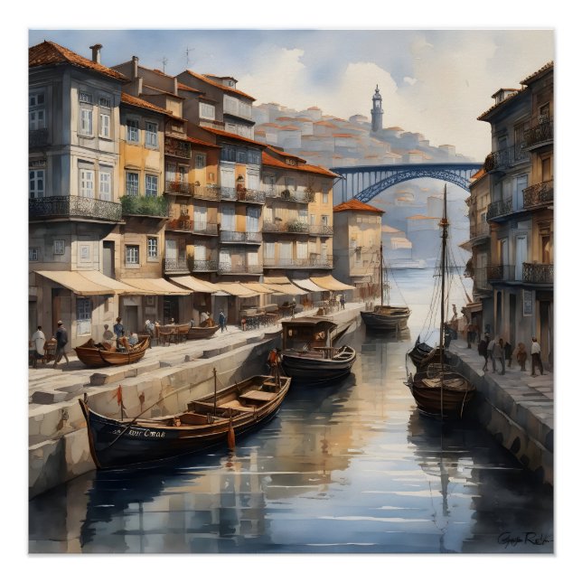 Póster Agua de Oporto (Anverso)