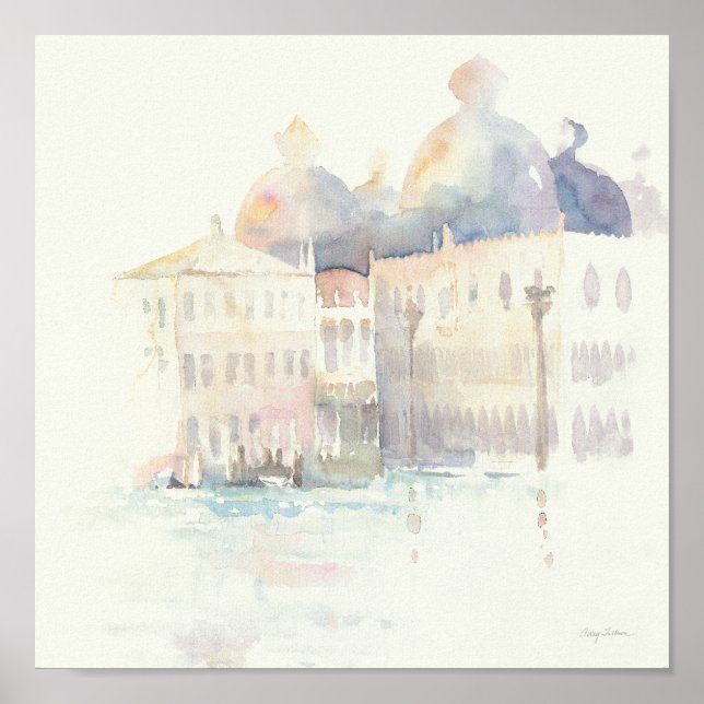 Póster Agua de Venecia (Frente)