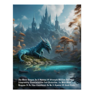 Póster Agua Dragon
