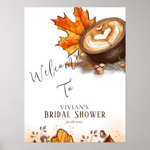 Póster Agua Espresso Amor Está Recibiendo Novias