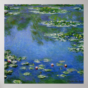 Póster Agua Lillies de Monet