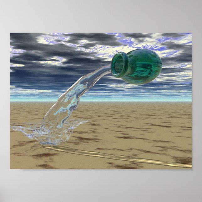 Póster Agua llena (Frente)